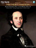 Mendelssohn Concerto No. 1 in G Minor, Op. 25 Music Minus One Piano - Book/Online Audio