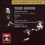 Mendelssohn & Dvorak: Violin Concertos; Wieniawski: Lgende - Yehudi Menuhin (violin); George Enescu (conductor)