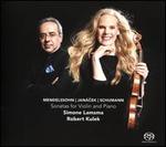 Mendelssohn, Jancek, Schumann: Sonatas for Violin and Piano