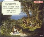 Mendelssohn: Songs Without Words, Complete - Luba Edlina (piano)