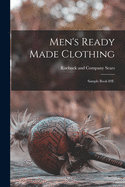 Men's Ready Made Clothing: Sample Book 89F.