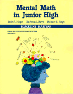 Mental Math in Junior High Copyright 1987