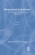 Mergers and Acquisitions: Critical Perspectives on Business and Management