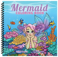 Mermaid Coloring Book: For Kids Ages 4-8, 9-12