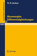 Meromorphe Differentialgleichungen - Jurkat, W B