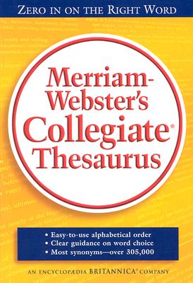Merriam-Webster's Collegiate Thesaurus - Merriam-Webster