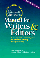 Merriam-Webster's Manual for Writers and Editors