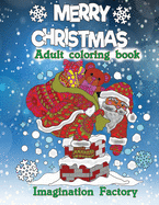 Merry Christmas: Adult coloring book