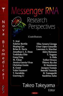 Messenger RNA Research Perspectives - Takeyama, Takeo (Editor)