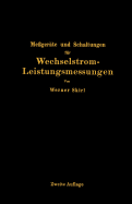 Messgerate Und Schaltungen Fur Wechselstrom-Leistungsmessungen