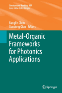 Metal-Organic Frameworks for Photonics Applications