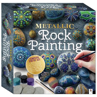 Metallic Rock Painting (Tuck Box) - Hinkler Books, Hinkler Books