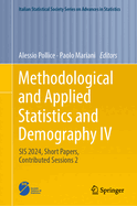 Methodological and Applied Statistics and Demography IV: SIS 2024, Short Papers, Contributed Sessions 2