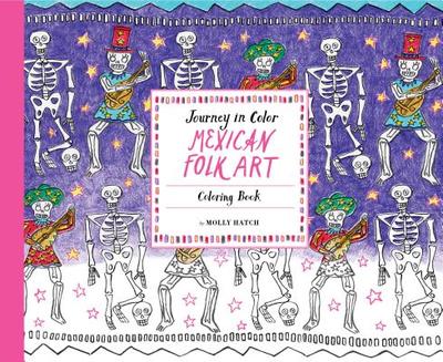 Mexican Folk Art: Coloring Book - 