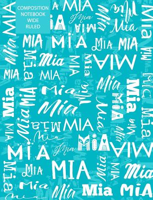 MIA Composition Notebook Wide Ruled - Skylemar Stationery & Design Co