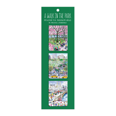 Michael Storrings Walk in the Park Magnetic Bookmarks - Galison (Author), Michael Storrings (Artist)