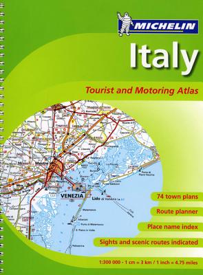 Michelin Italy Tourist and Motoring Atlas - Michelin (Creator)