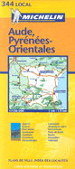 Michelin Local France Aude/Pyrenees-Orientales Map