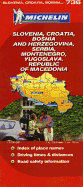 Michelin Slovenia, Croatia, Bosnia and Herzegovina, Serbia, Montenegro, Yugoslava. Republic of Macedonia (Michelin Map)