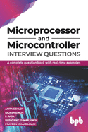 Microprocessor and Microcontroller Interview Questions: A complete question bank with real-time examples (English Edition)