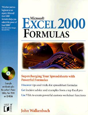 Microsoft Excel 2000 Formulas - Walkenbach, John
