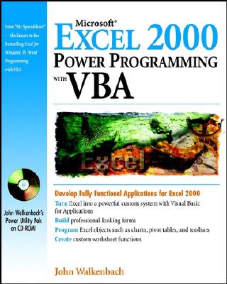 Microsoft Excel 2000 Power Programming with VBA - Walkenbach, John