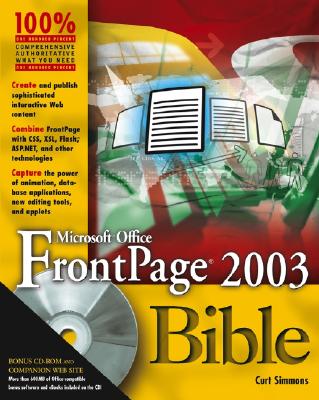 Microsoft Office FrontPage 2003 Bible - Simmons, Curt