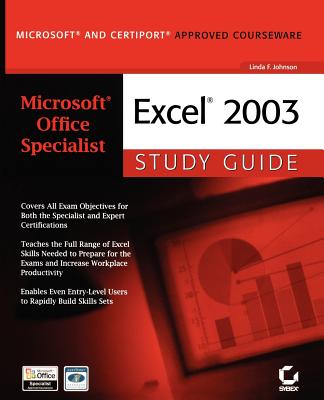 Microsoft Office Specialist Excel: Study Guide - Johnson, Linda F