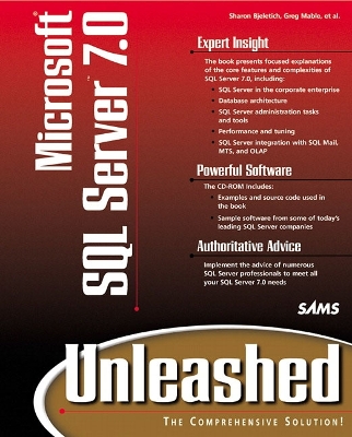 Microsoft SQL Server 7.0 Unleashed - Solomon, David W, and Bjeletich, Sharon, and Gallagher, Simon