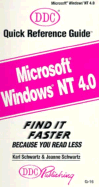 Microsoft Windows NT 4.0 Quick Reference Guide
