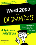 Microsoft Word 2002 for Dummies