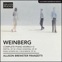 Mieczyslaw Weinberg: Complete Piano Works, Vol. 2 - Allison Brewster Franzetti (piano)