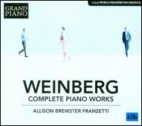 Mieczyslaw Weinberg: Complete Piano Works - Allison Brewster Franzetti (piano)