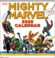 Mighty Marvel 2025 Wall Calendar: a Reissue of the 1975 Classic