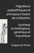 Migrations palolithiques et principaux foyers de civilisation: Synthse archologique, gntique et linguistique