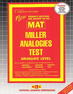 Miller Analogies Test (Mat): Passbooks Study Guide