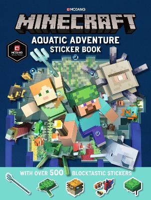 Minecraft Aquatic Adventure Sticker Book - Mojang AB