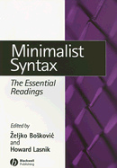 Minimalist Syntax Essentia Rea