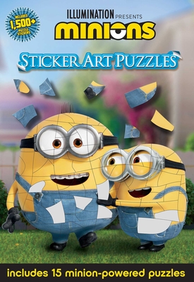 Minions: Sticker Art Puzzles - Kaplan, Arie