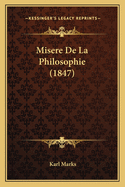 Misere de La Philosophie (1847)