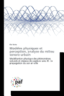 Modles Physiques Et Perception, Analyse Du Milieu Sonore Urbain