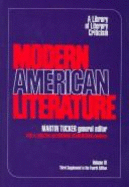 Modern American Literature: Volume V Second Supplement to the Fourth Edition - Schlueter, Paul, PH.D. (Editor), and Schlueter, June, Professor (Photographer), and Curley, Dorothy Nyren (Photographer)