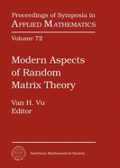 Modern Aspects of Random Matrix Theory - Vu, Van H. (Editor)