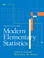 Modern Elementary Statistics