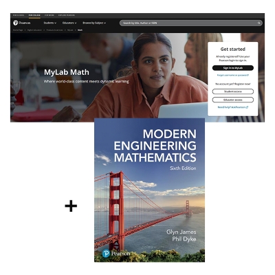 Modern Engineering Mathematics, Global Edition + MyLab Math with Pearson eText - James, Glyn, and Dyke, Phil