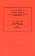 Modern Methods in Complex Analysis: The Princeton Conference in Honor of Gunning and Kohn - Bloom, Thomas (Editor), and Catlin, David W (Editor), and D'Angelo, John P (Editor)