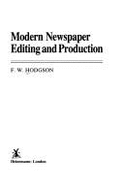 Modern newspaper editing and production
