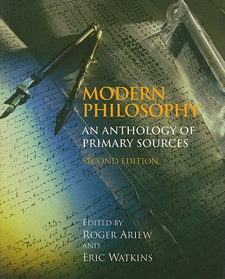 Modern Philosophy - Ariew, Roger (Editor), and Watkins, Eric (Editor)