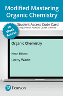 Modified Mastering Chemistry with Pearson Etext -- Access Card -- For Organic Chemistry (18-Weeks)