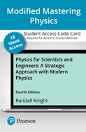 Modified Mastering Physics with Pearson Etext -- Access Card -- For Physics for Scientists and Engineers: A Strategic Approach with Modern Physics (18-Weeks)